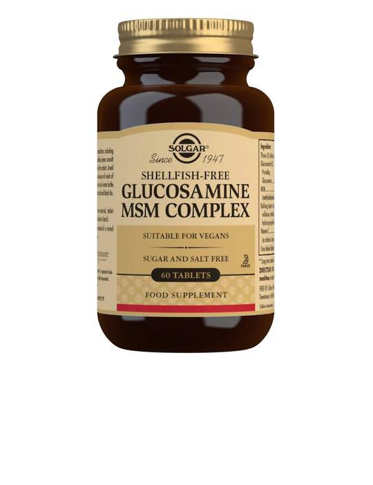 Solgar Glucosamine MSM Complex 60 tablets